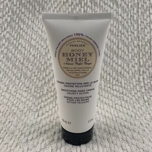 Perlier Body Honey Miel Smoothing Hand Cream 3.3 oz 100% Organic Italian Honey